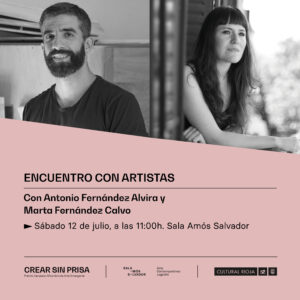 EXPOSICIÓN "CREAR SIN PRISA" COMISARIA ALICIA VENTURA, Y CONFERENCIA EN LA SALA AMOS SALVADOR DE LOGROÑO